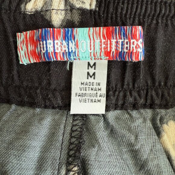 Urban Outfitters Floral Cargo Lounge Pants - Black, M - Picture 6 of 7